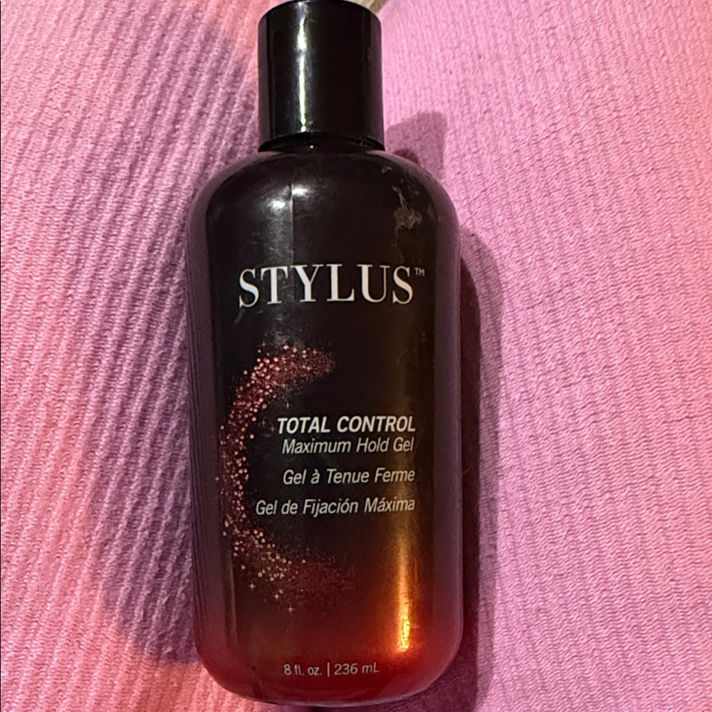 STYLUS Total Control Maximum Hold Gel - Black and Red